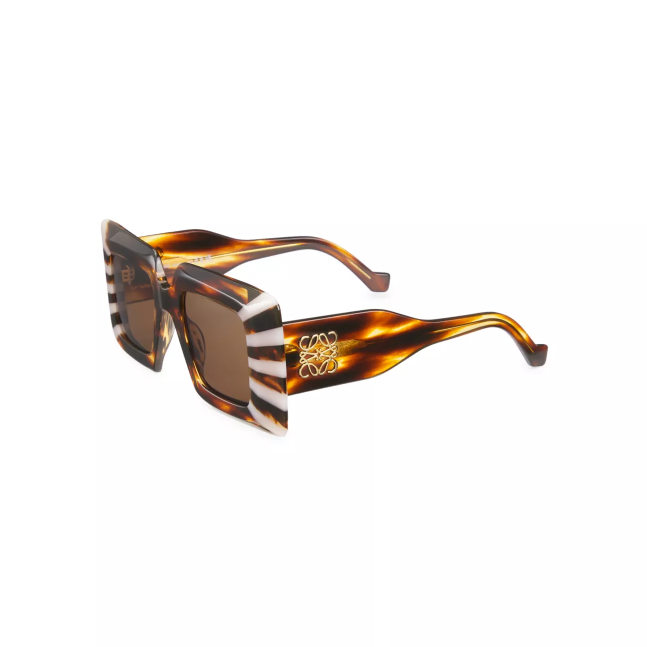 Массивные квадратные солнцезащитные очки Anagram 47 мм LOEWE