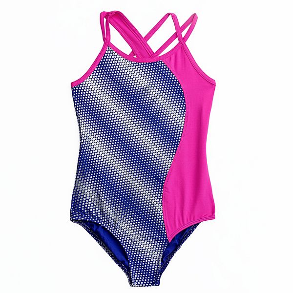 Детский Комплект Одежды RAINBEAU MOVES Для Девочек Wavy Side Inset Tank Top Leotard RAINBEAU MOVES