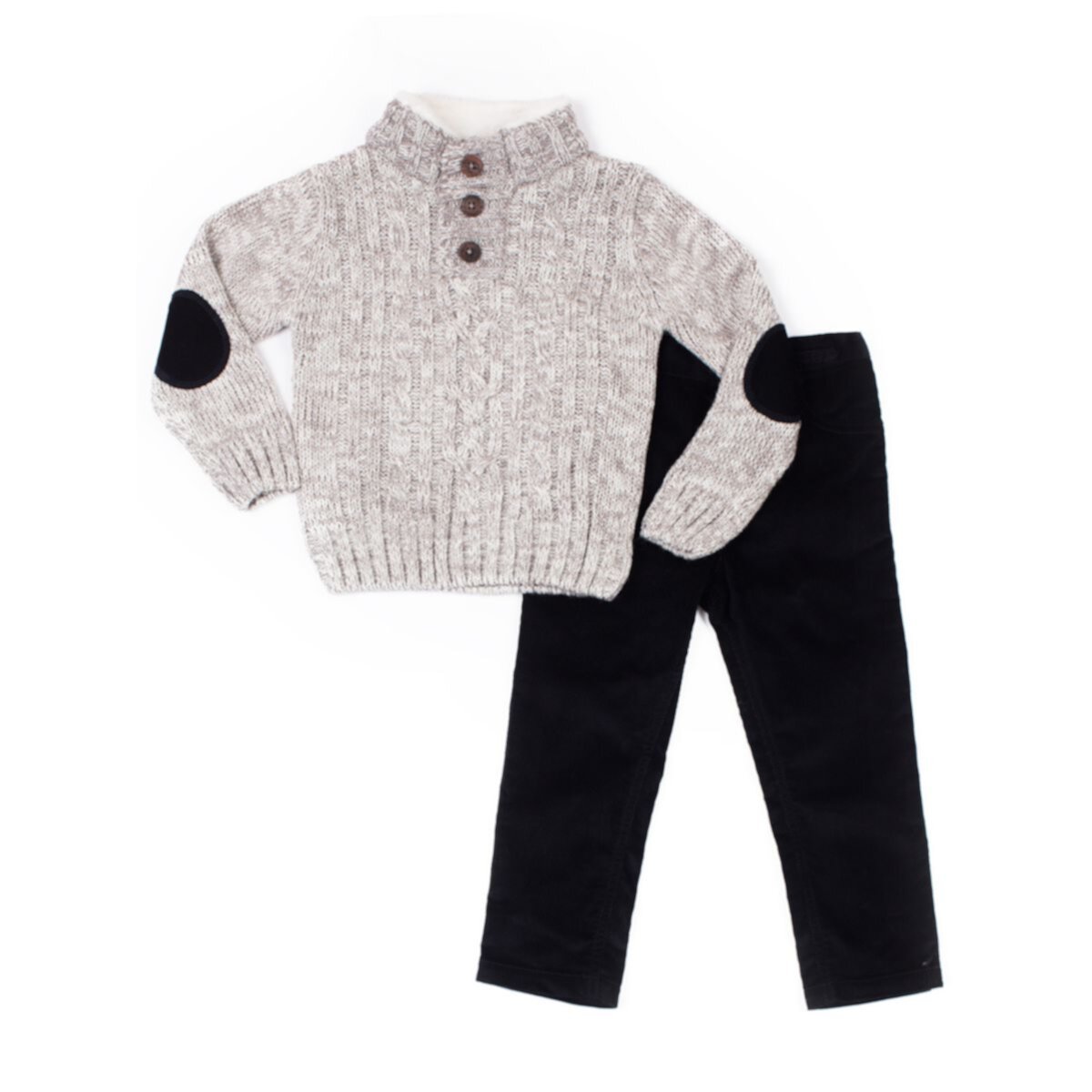 Комплект из двух частей свитера и вельветовых брюк для мальчика Little Lad Little Lad