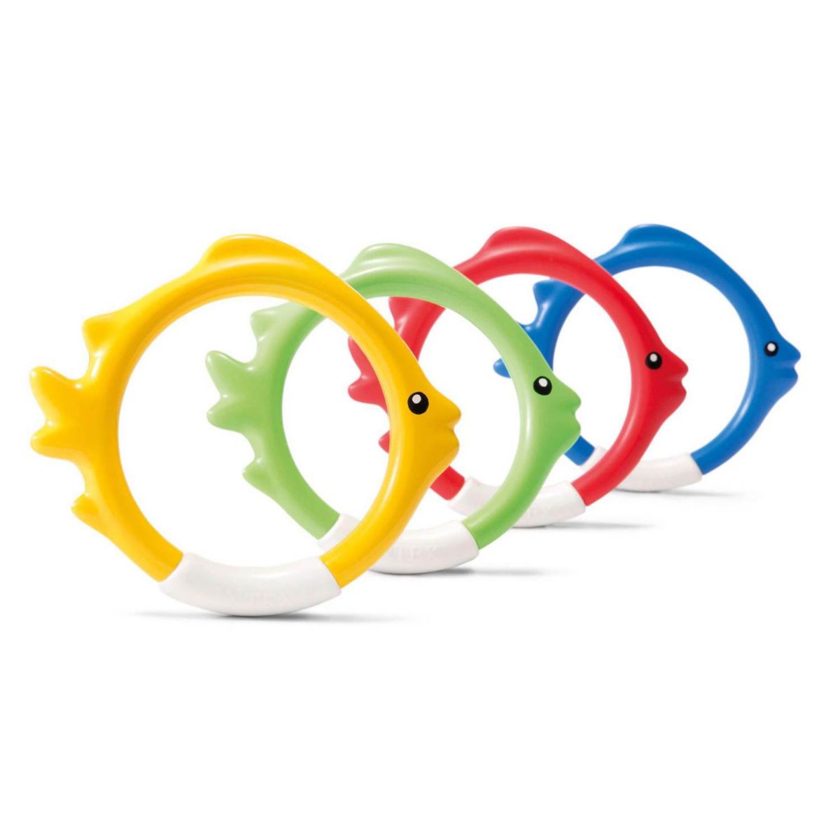 Intex Diving Бассейн Детская игрушка Play Underwater Fish Rings Sticks, 4 шт. в упаковке Intex