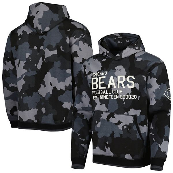 Мужское худи с камуфляжным дизайном Chicago Bears от The Wild Collective The Wild Collective