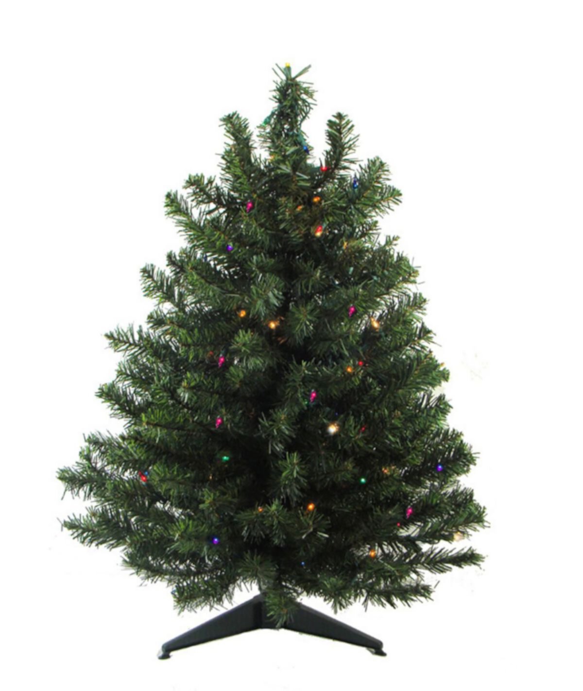 Northlight Seasonal 3-ft. Pre-Lit LED Two-Tone Canadian Pine Artificial Christmas Tree Northlight