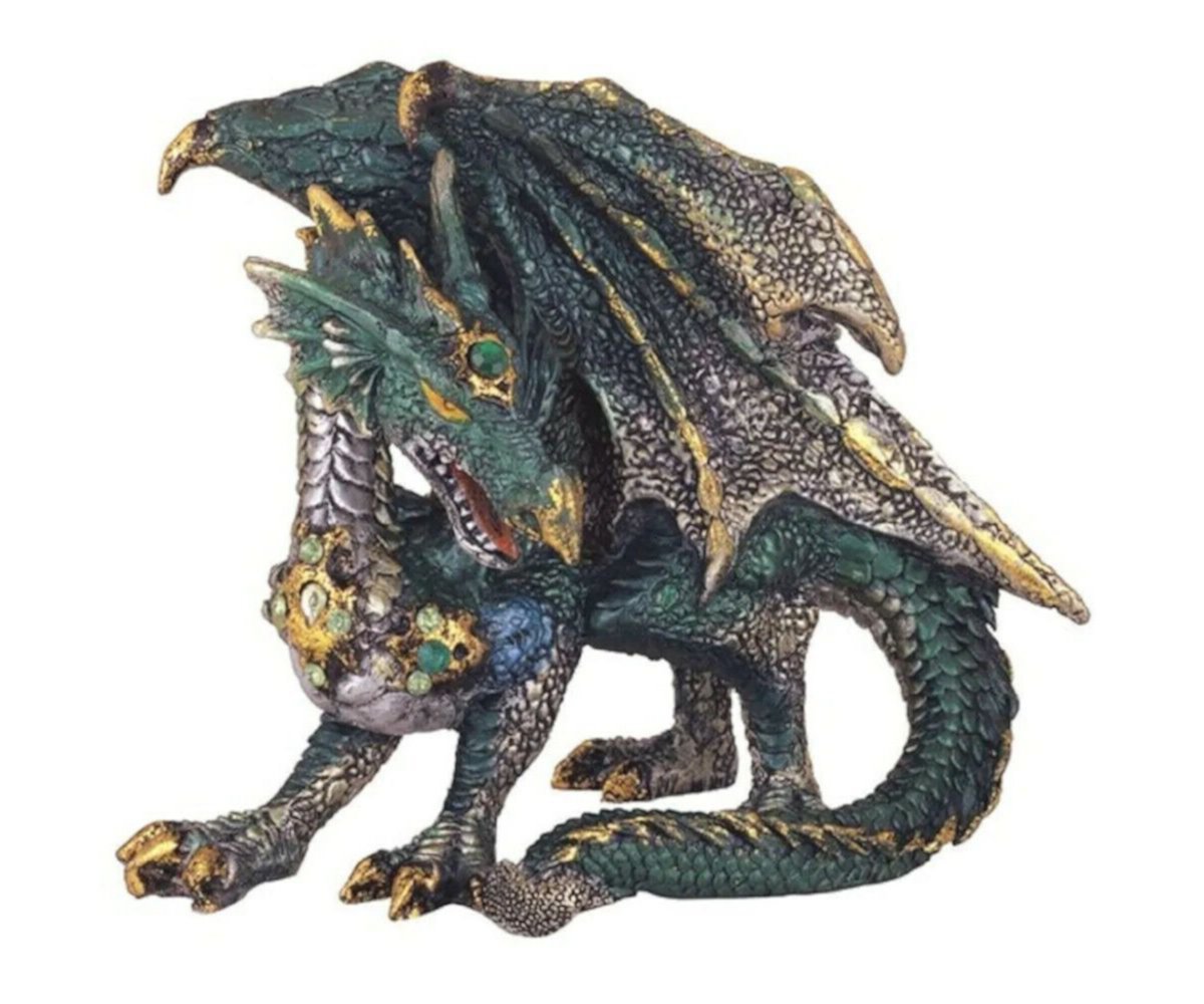 Dragon collection драконы. Коллекция драконов. Зелёный дракон. Статуя зеленого дракона из картона. Dragon collection.