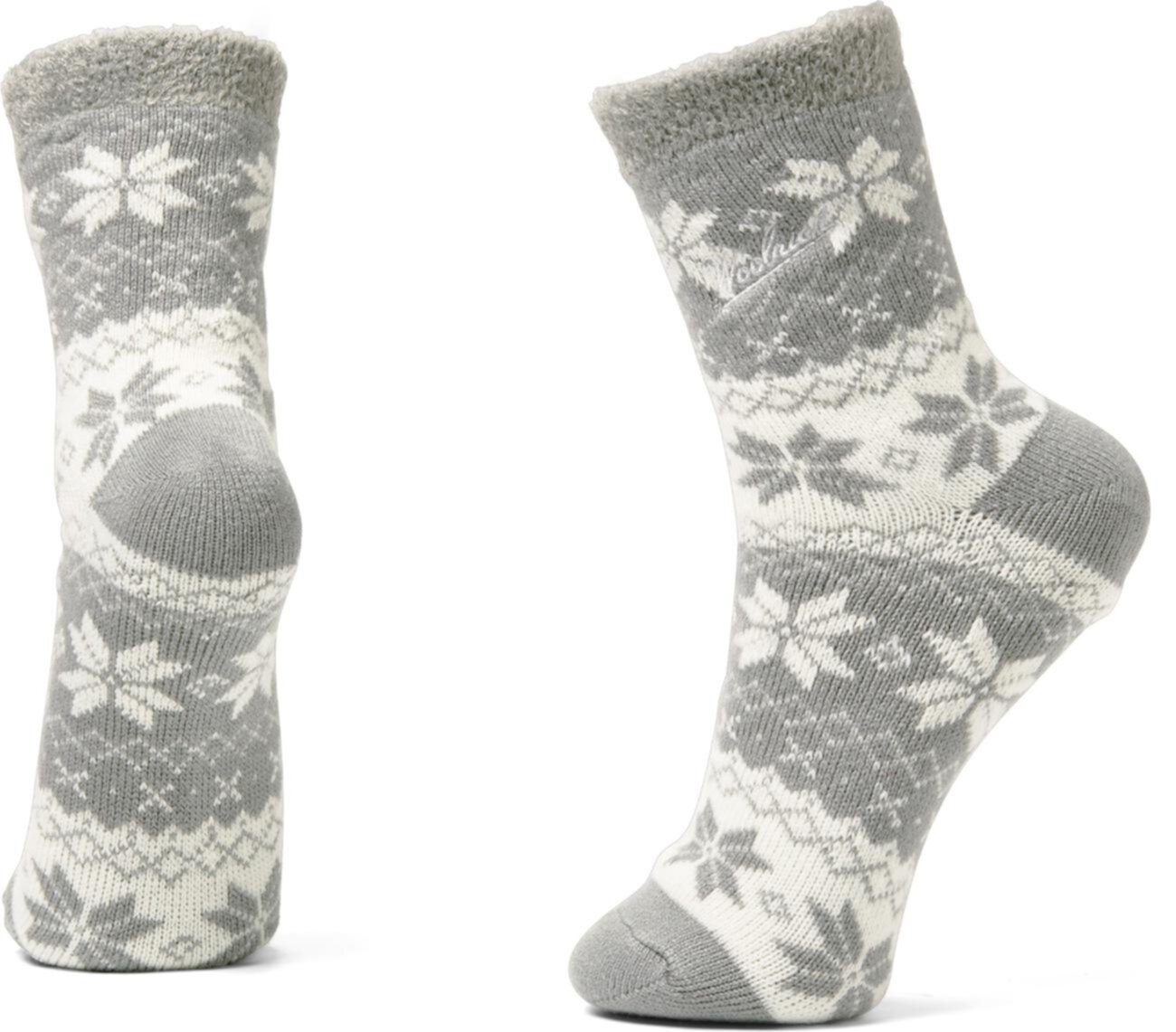 Двухслойные носки с алоэ - Снежинки Woolrich