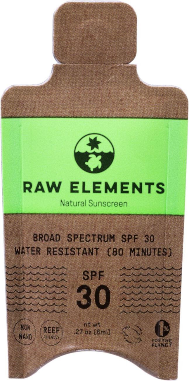 Натуральный солнцезащитный крем SPF 30 — 0,16 жидк. унция Raw Elements