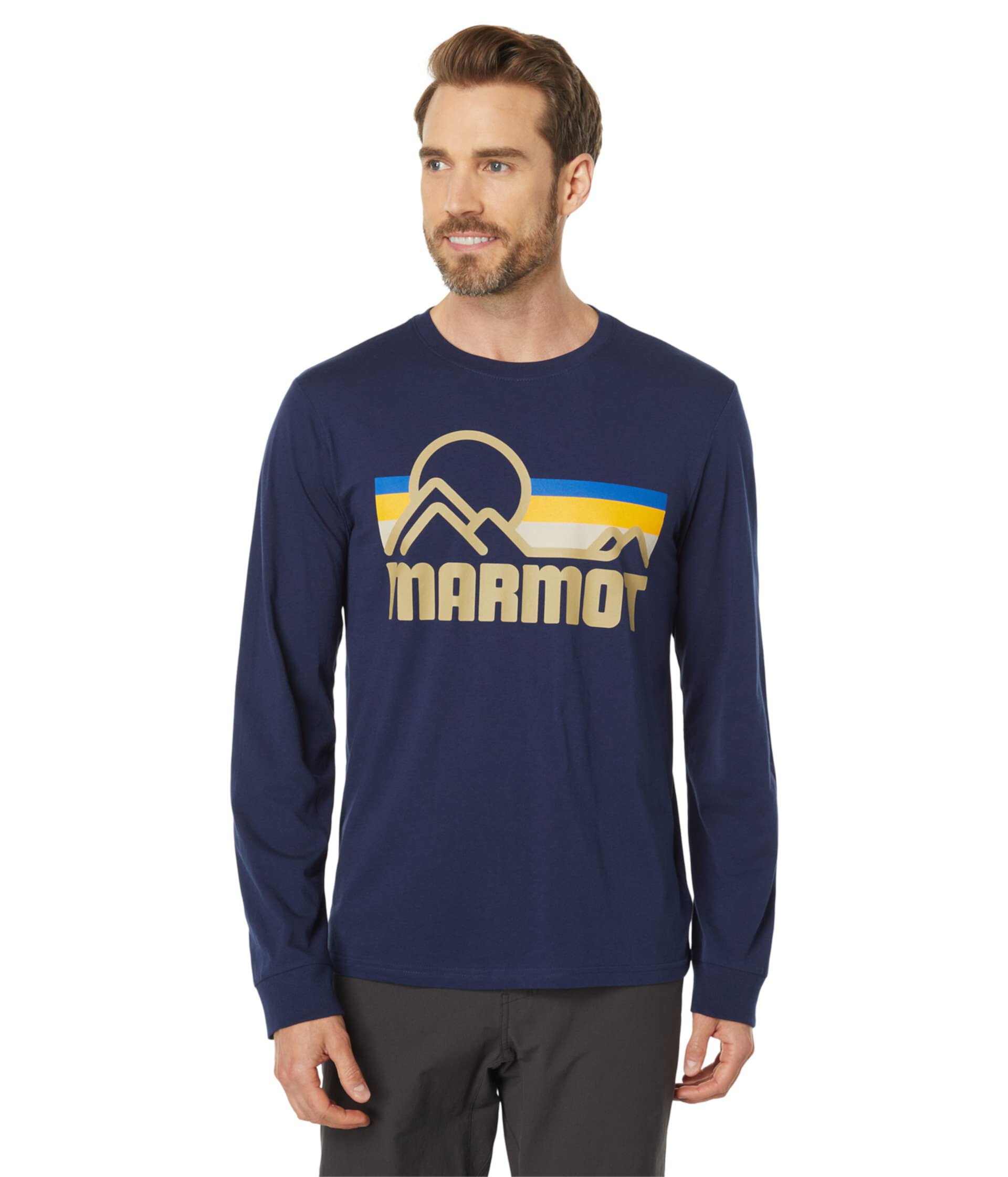 Мужская Футболка Marmot Coastal Tee Long Sleeve Marmot