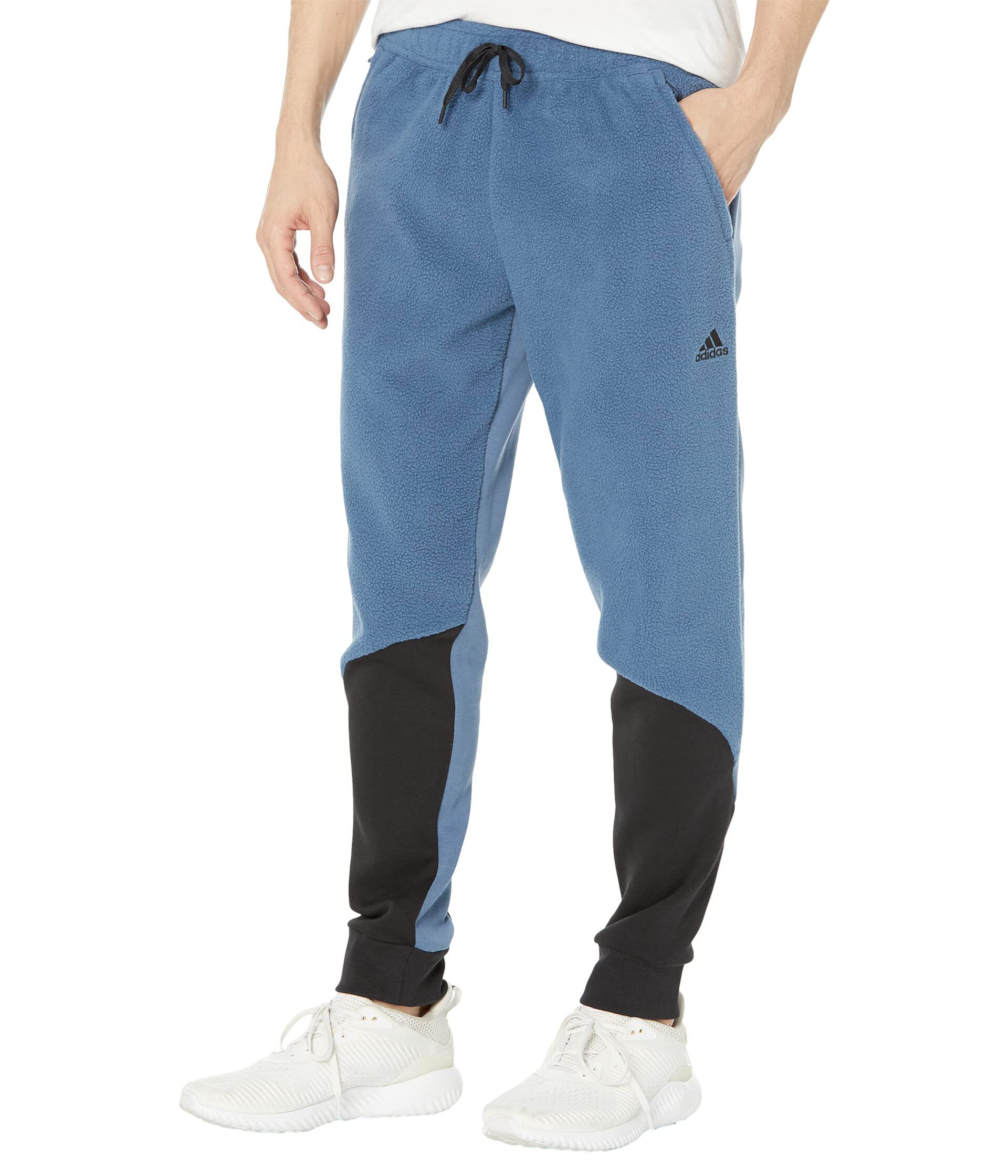 Color-Block Sherpafleece Pants Adidas