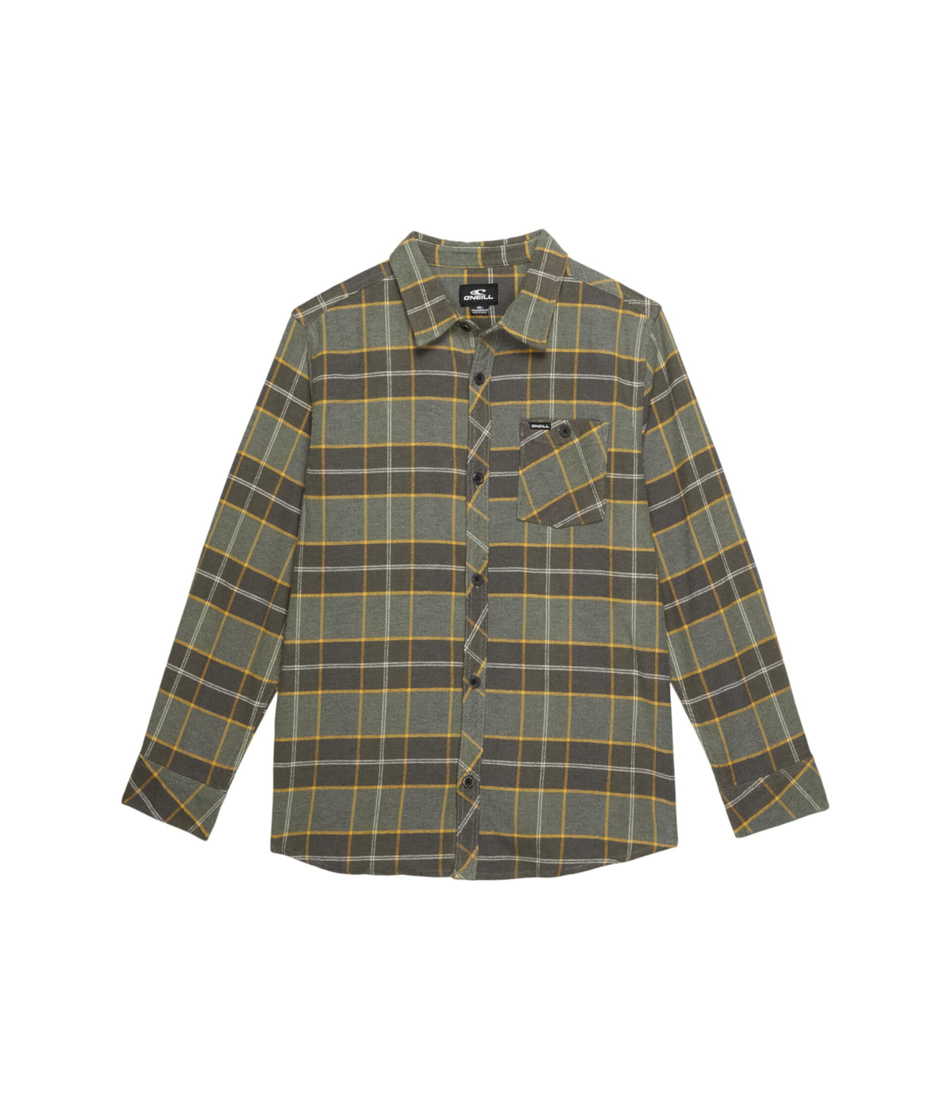 Рубашка O'Neill Kids Для мальчиков Redmond Plaid Stretch Flannel O'Neill Kids