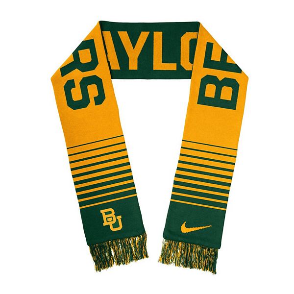 Двухсторонний шарф Baylor Bears Rivalry, 100% акрил, 152 см x 15 см Nike