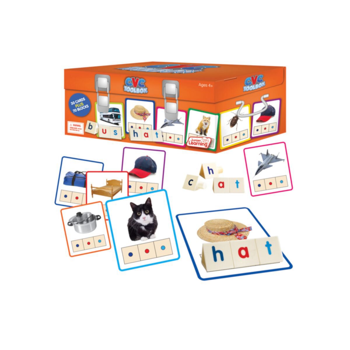 Головоломка Junior Learning CVC Toolbox Junior Learning