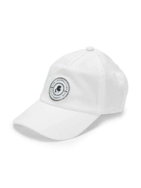 Бейсбольная кепка с логотипом Medallion Karl Lagerfeld Paris