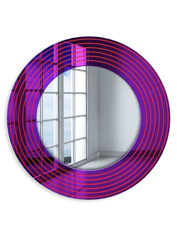 Круглое акриловое настенное зеркало 4Artworks