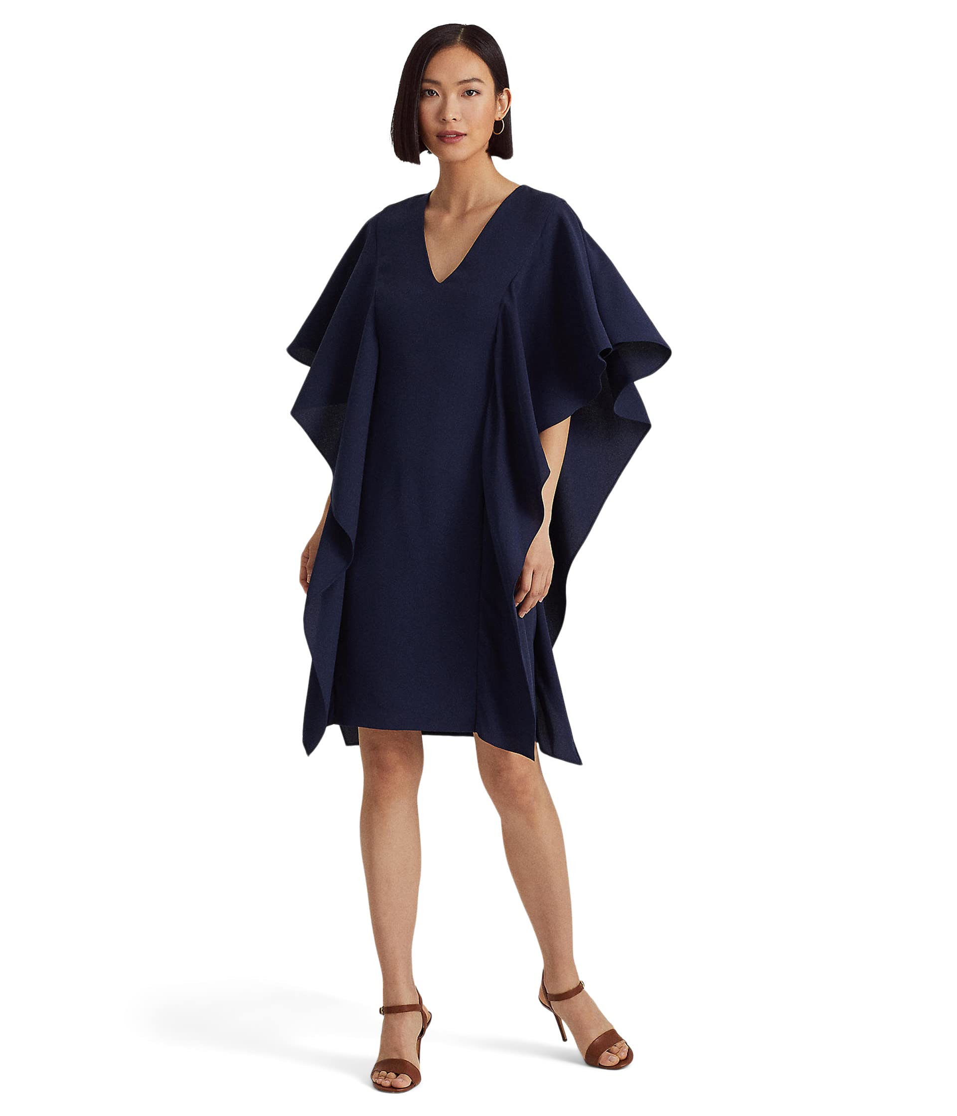 Georgette Caftan Cocktail Dress LAUREN Ralph Lauren