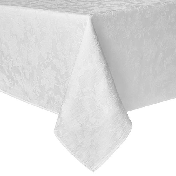 Town & Country Living Holiday Damask Stain & Water-Resistant Tablecloth Town & Country