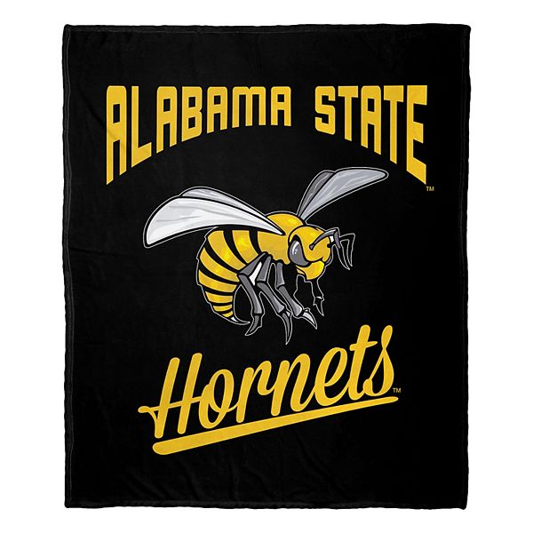 Плед для души с шелковистым касанием Alabama State Hornets, 127 см x 152 см, мягкий и теплый The Northwest