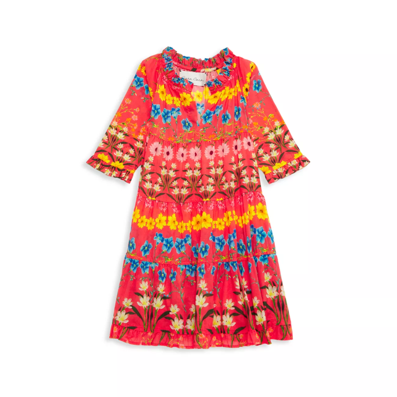 Маленькая девочка &amp;amp; Платье Nora с цветочным принтом для девочки Cara