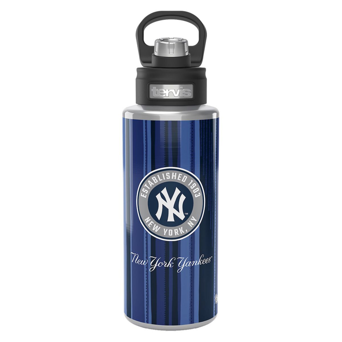 Тервис Нью-Йорк Янкиз 32 унции. Бутылка для воды с широким горлышком Tervis