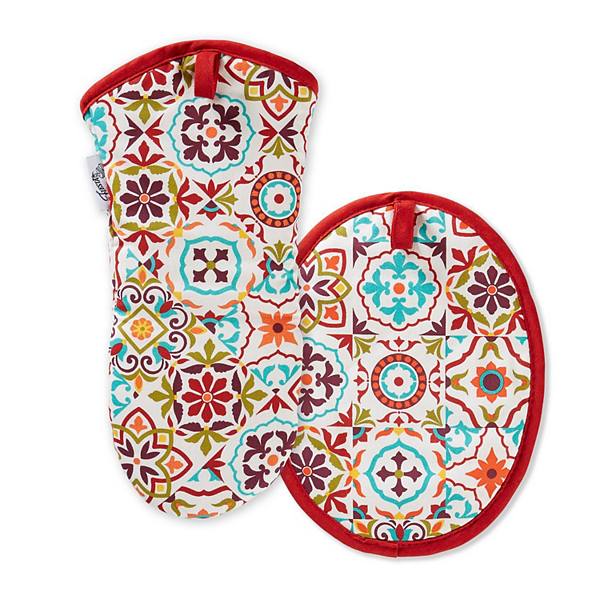 Прихватки и подставка для кастрюли Fiesta Worn Tiles, 2 шт. FIESTA