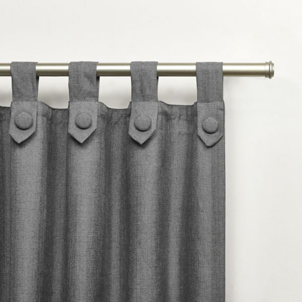 Exclusive Home Curtains Loha Tuxedo Tab Top Curtain 2-panel Window Curtain Set Exclusive Home