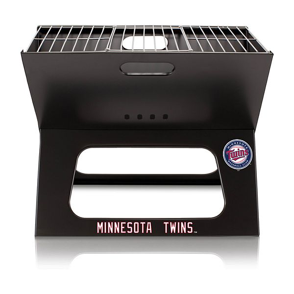 Портативный гриль Picnic Time Minnesota Twins X-Grill, складной, размеры 47 см x 28 см, с чехлом 600D полиэстер Picnic Time