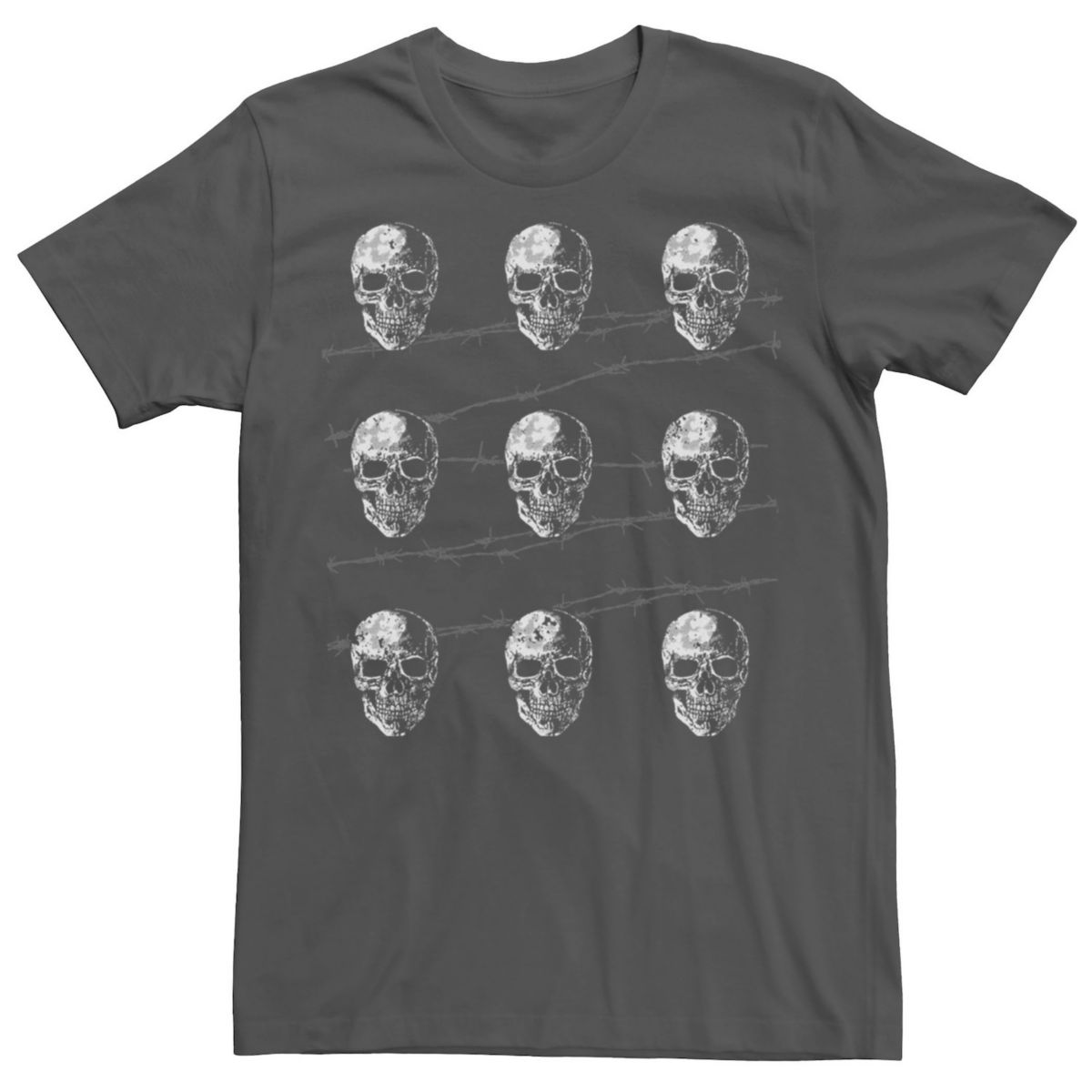 Мужская футболка Nine Skulls Bones Licensed Character