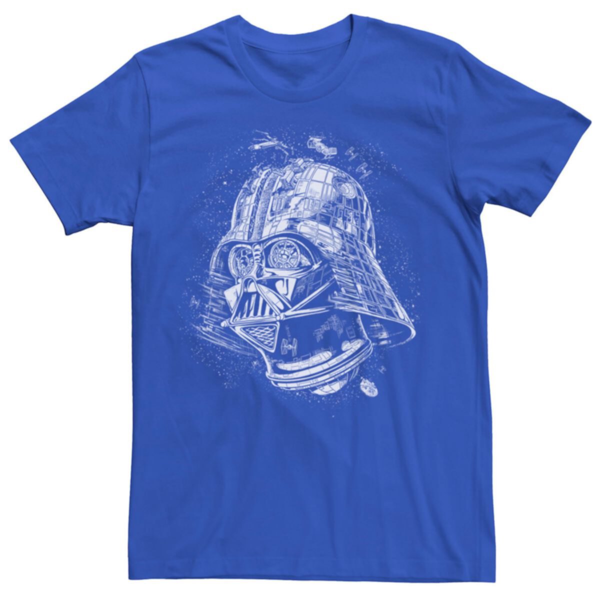 Мужская футболка Star Wars Darth Vader Death Star Licensed Character