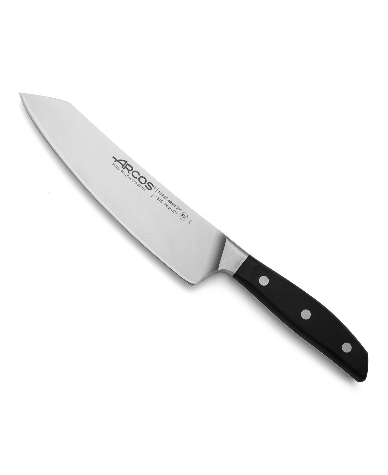 Manhattan 7-дюймовый нож-качалка Santoku Столовые приборы ARCOS