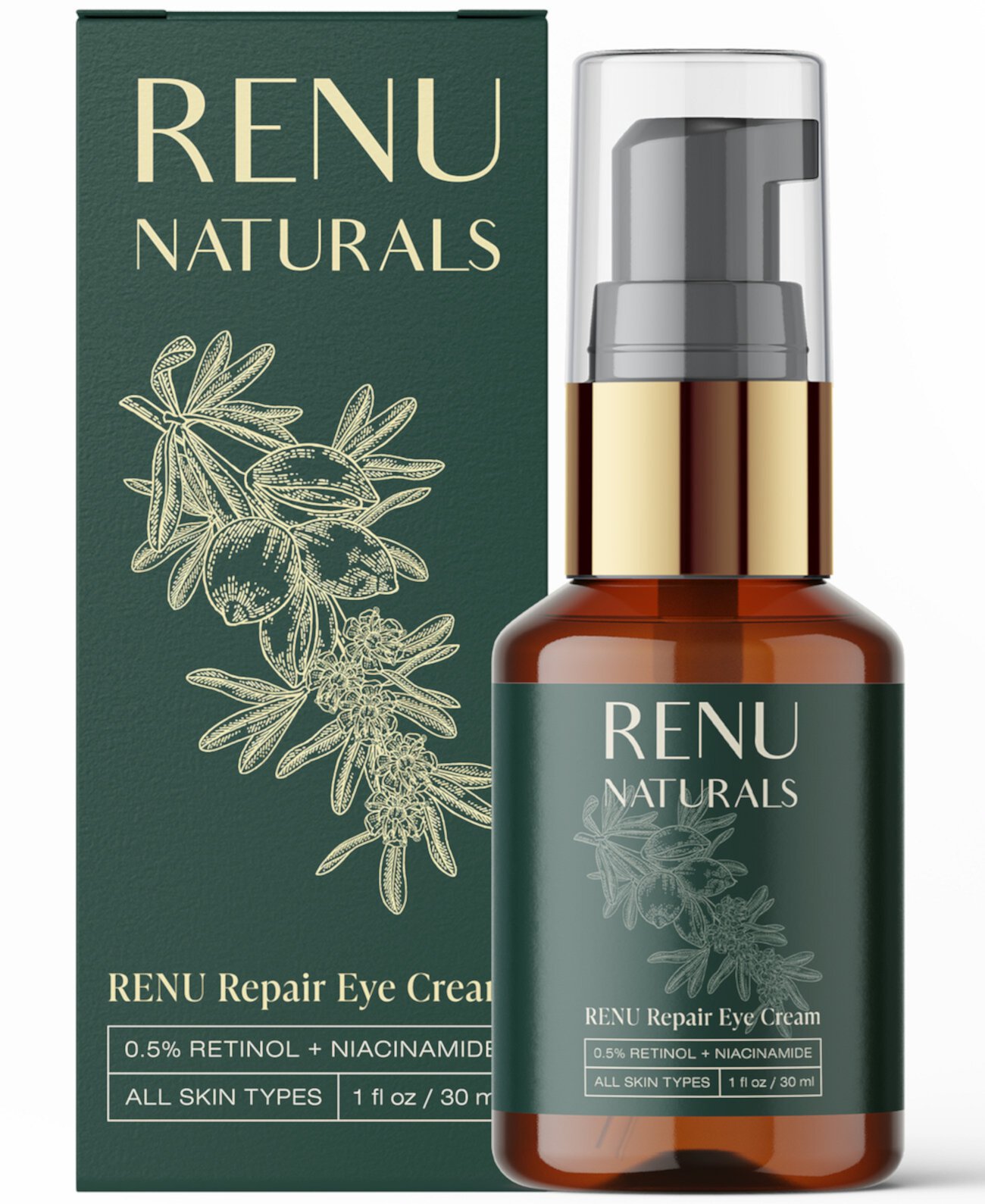 Восстанавливающий крем для кожи вокруг глаз Renu Renu Naturals