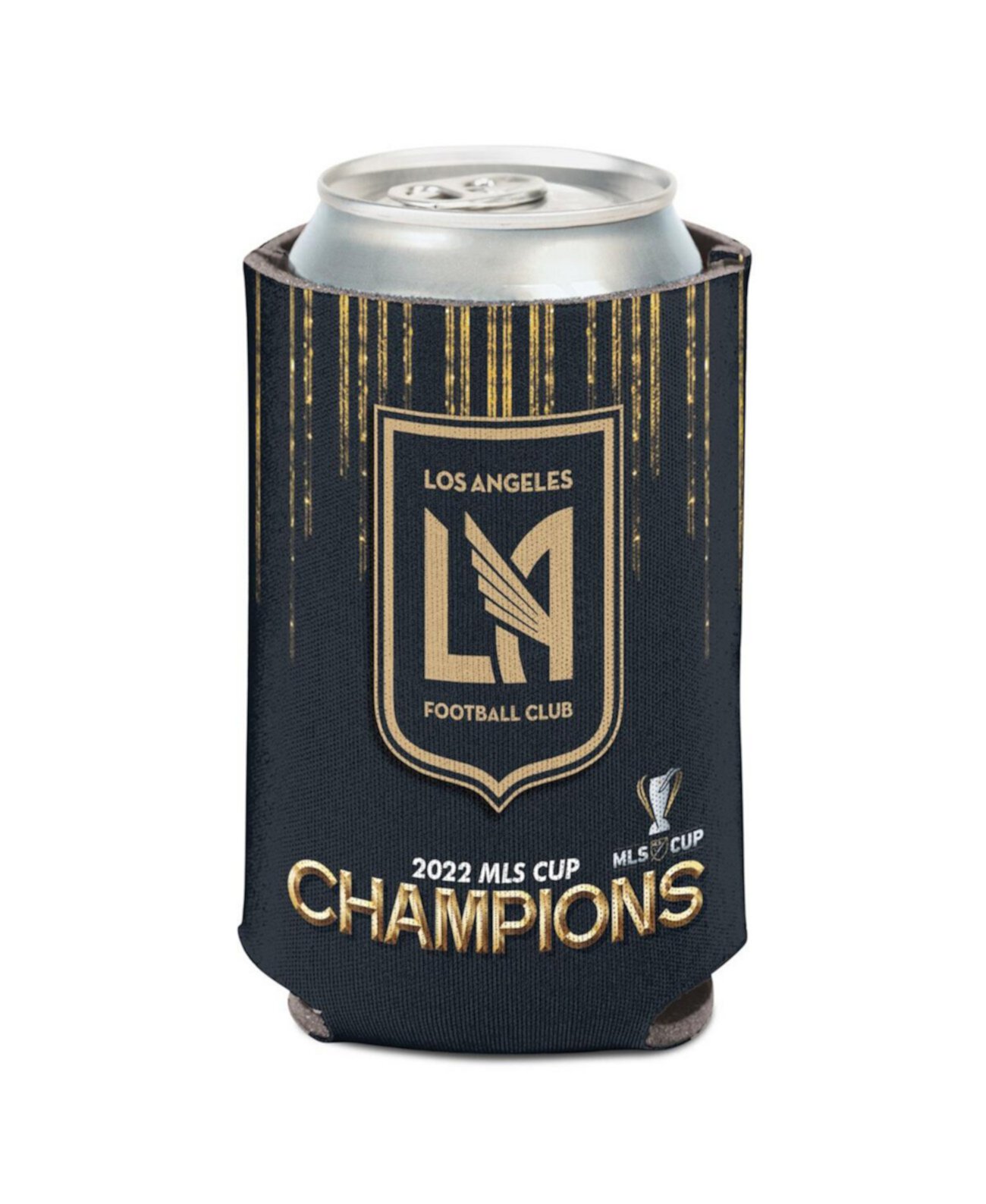 LAFC 2022 MLS Cup Champions 12 oz Can Cooler Wincraft