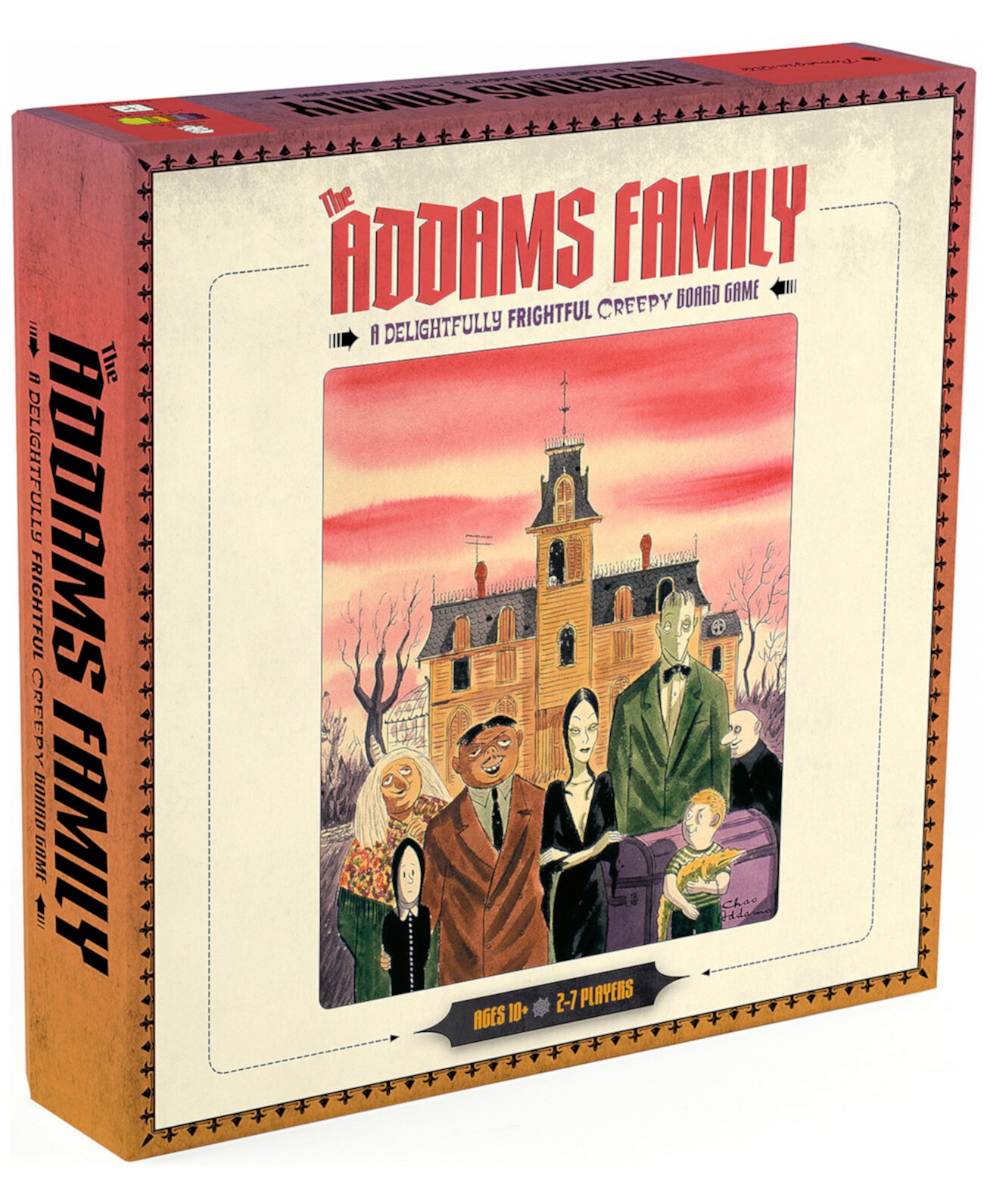 Семейка Аддамс — набор восхитительно пугающей и жуткой настольной игры Pomegranate