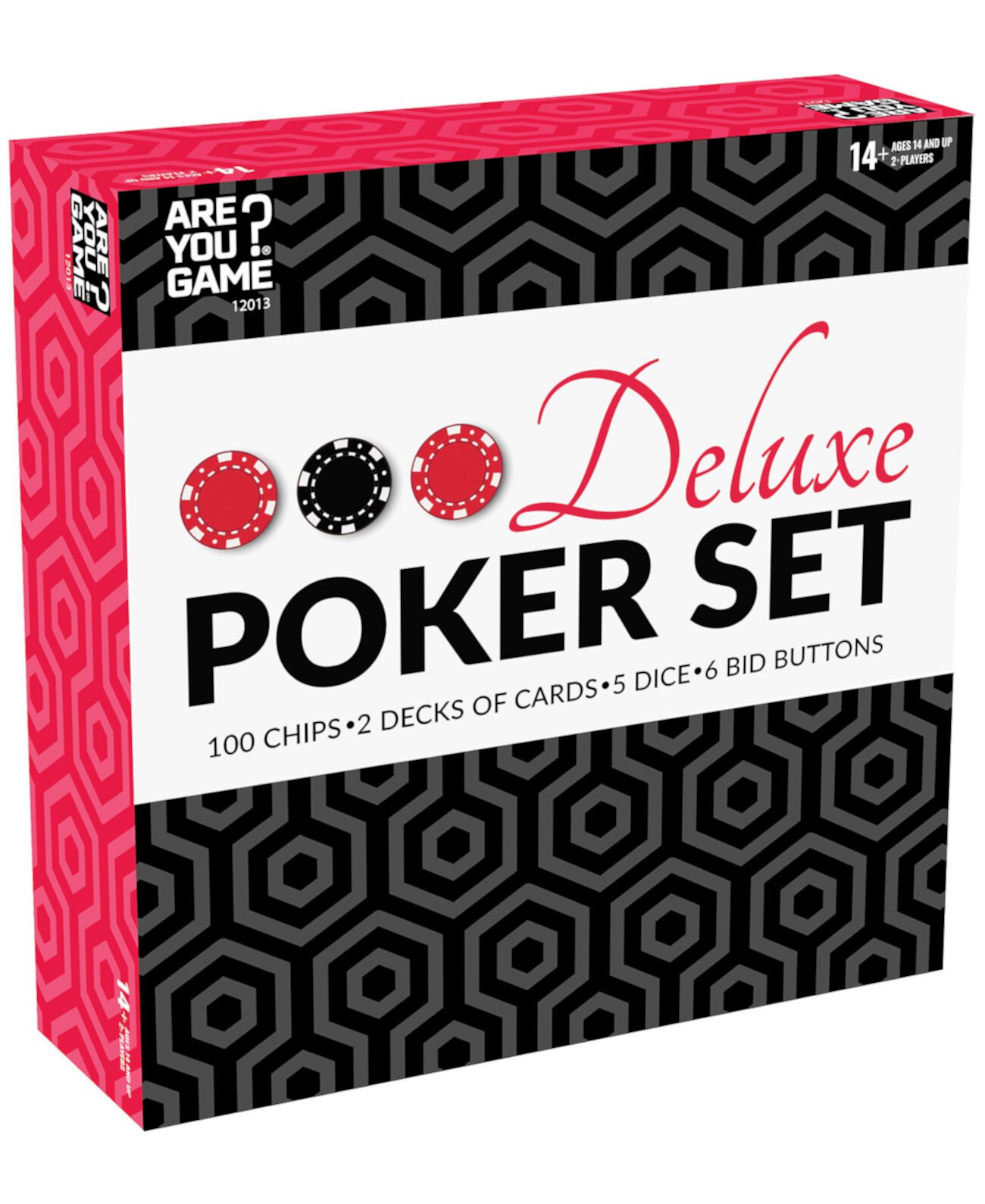 Покерный набор Deluxe, 113 предметов Areyougame