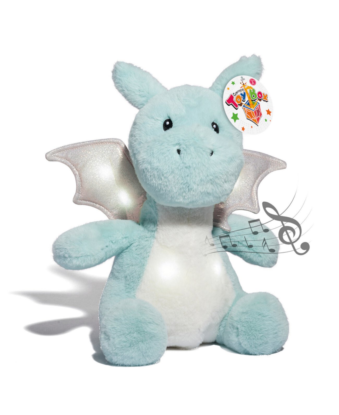 Плюшевая игрушка дракона со светодиодной подсветкой, созданная для Macy's Geoffrey's Toy Box