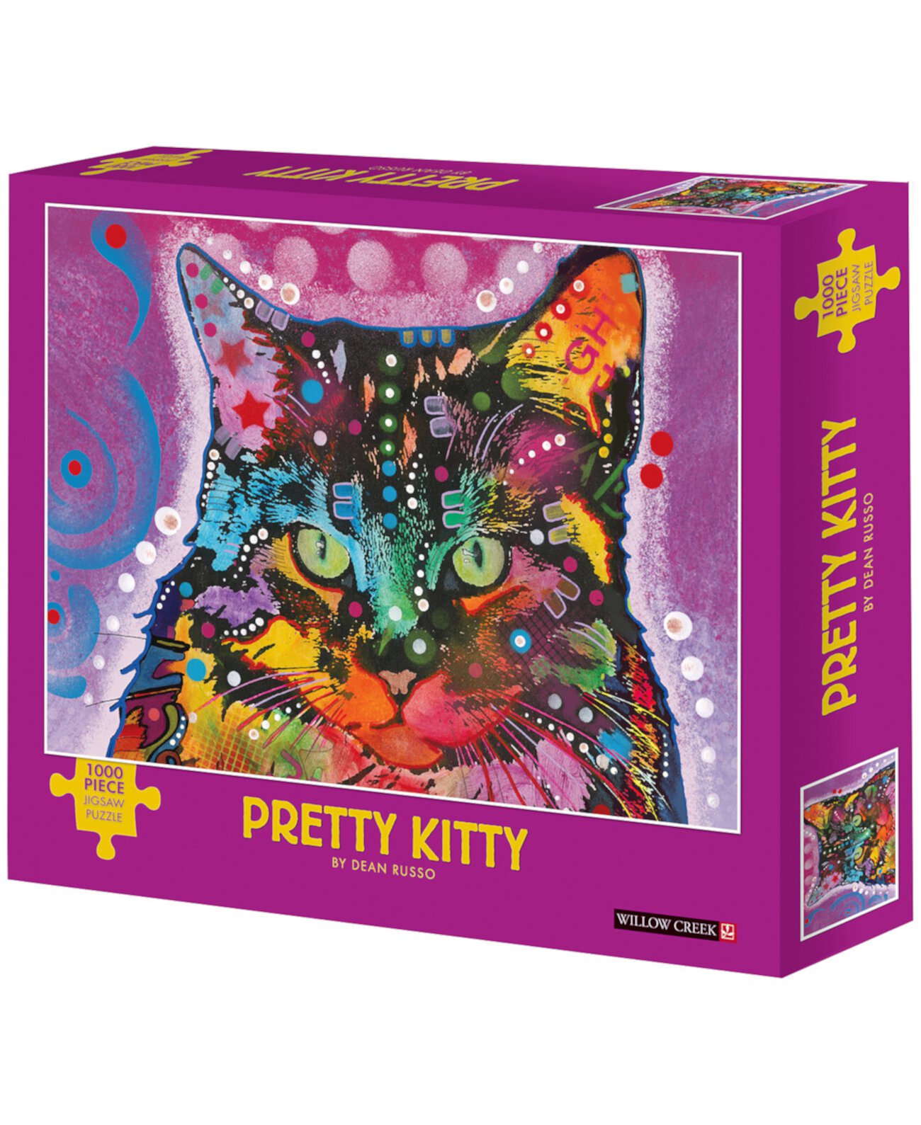 Дин Руссо - Набор пазлов Pretty Kitty, 1000 деталей Willow Creek Press