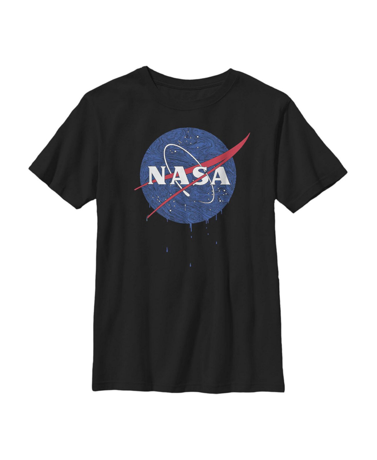 Детская футболка с логотипом Galactic Swirl для мальчиков NASA