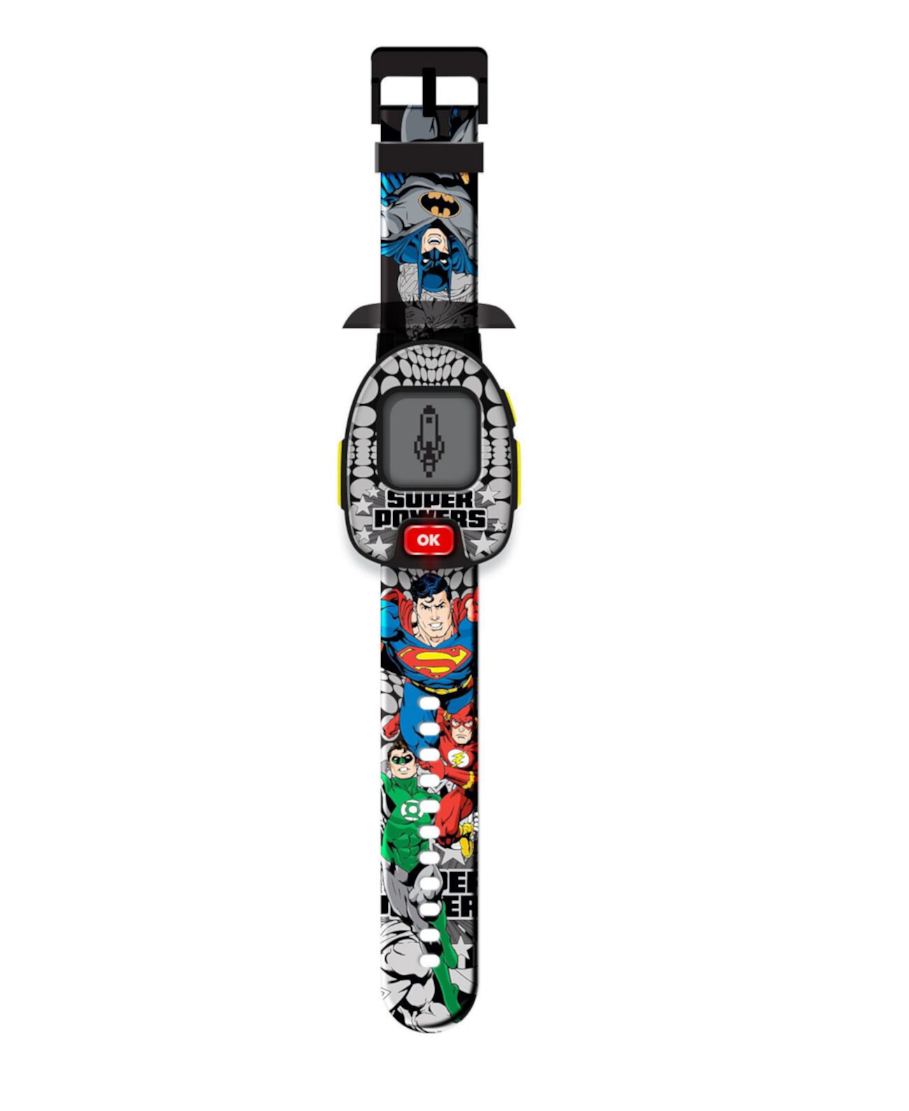 Смарт-часы Kids Justice League с многоцветным силиконовым ремешком 42,5 мм Playzoom