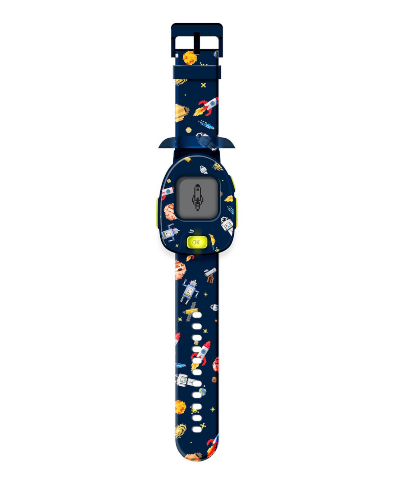 Смарт-часы Kids Space Navy с силиконовым ремешком 42,5 мм Playzoom