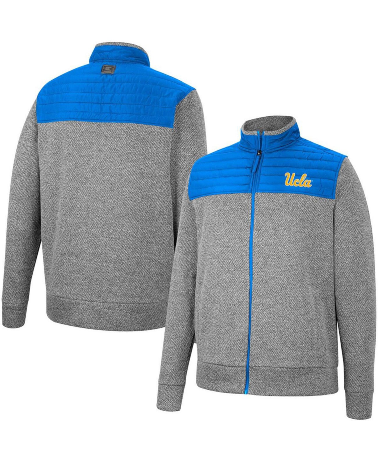 Мужская Куртка Colosseum UCLA Bruins Putter Herringbone на Молнии Colosseum