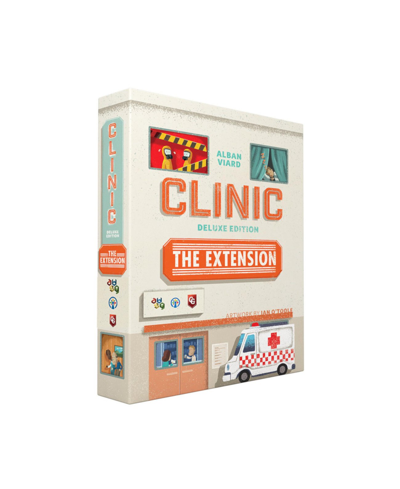 Clinic Deluxe Extension 1 Стратегическая настольная игра Capstone Games
