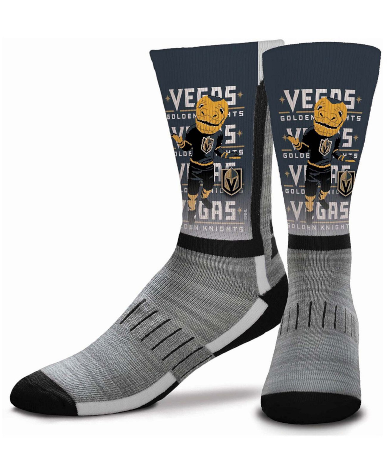 Детские Носки For Bare Feet Vegas Golden Knights Mascot V-Curve For Bare Feet