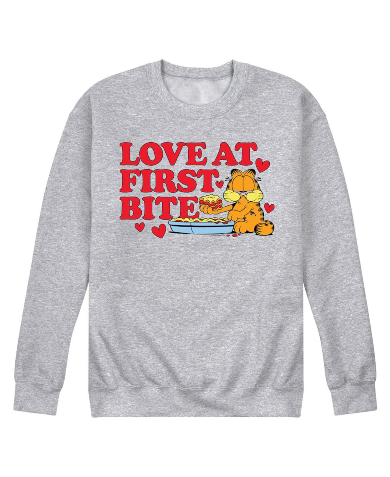 Мужская флисовая толстовка Garfield Love At First Bite AIRWAVES