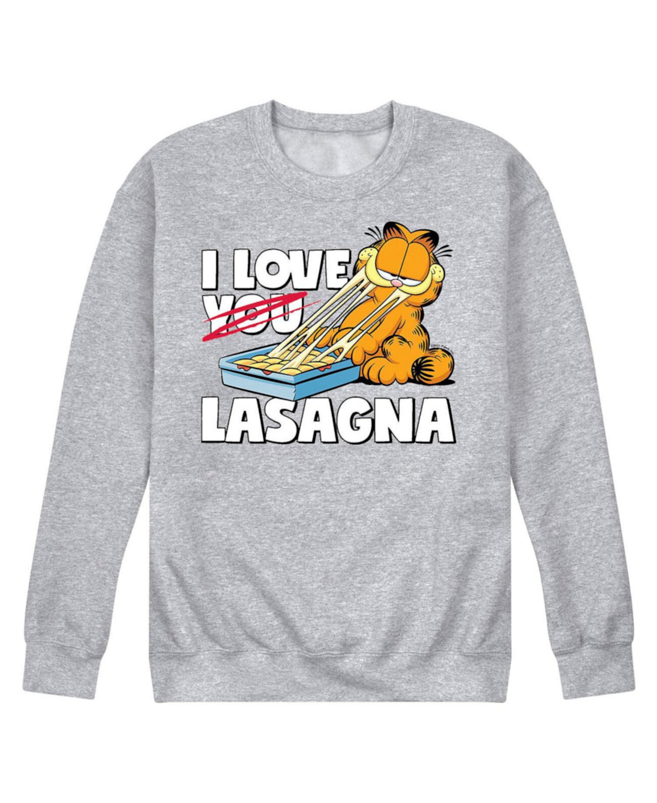Мужская флисовая толстовка Garfield Love Lasagna AIRWAVES
