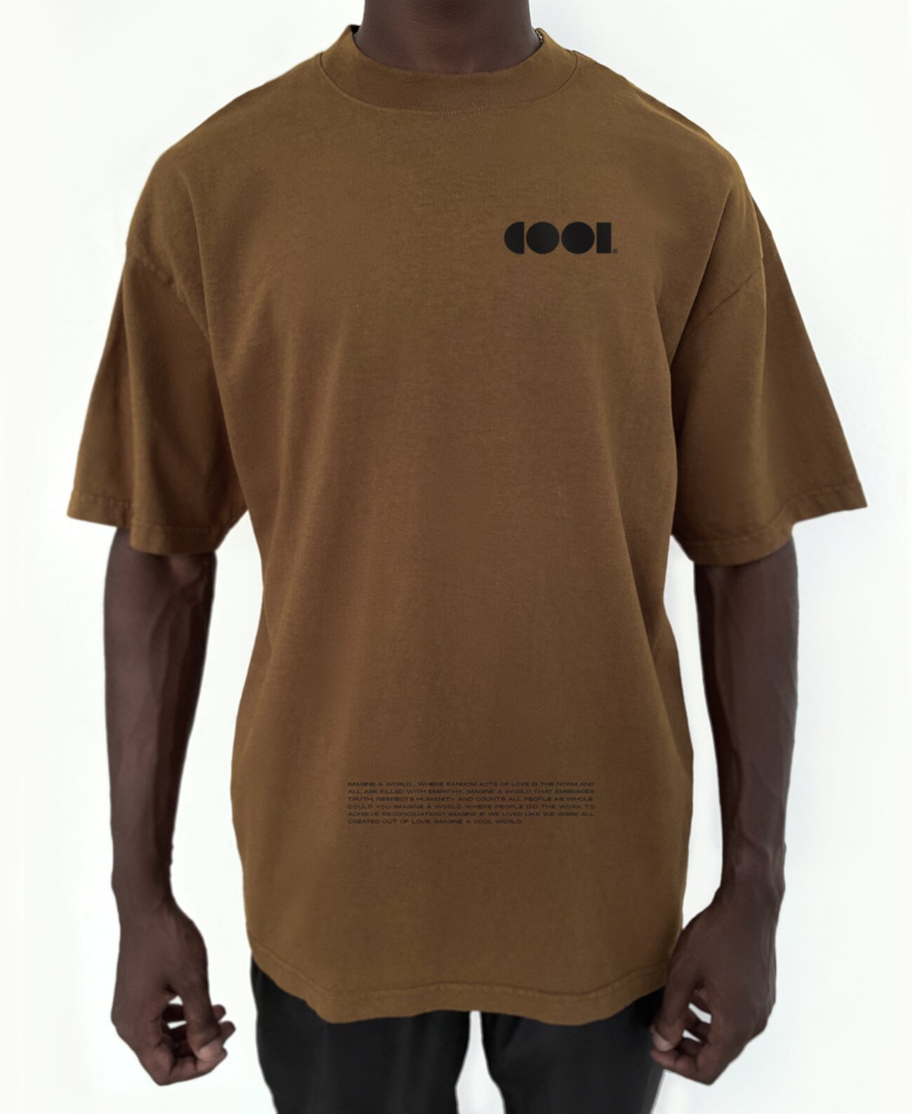 Мужская футболка с логотипом End Racism 2 и графическим принтом COOL Creative