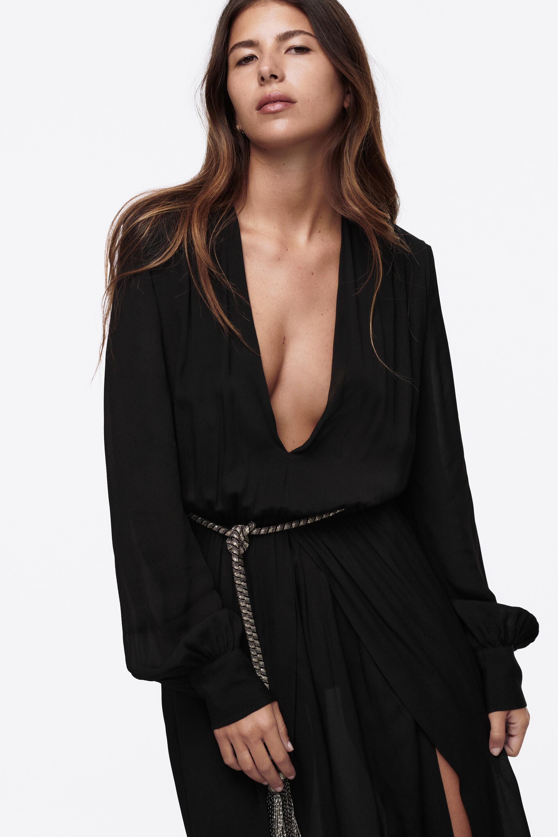 BELTED MAXI DRESS LIMITED EDITION ZARA