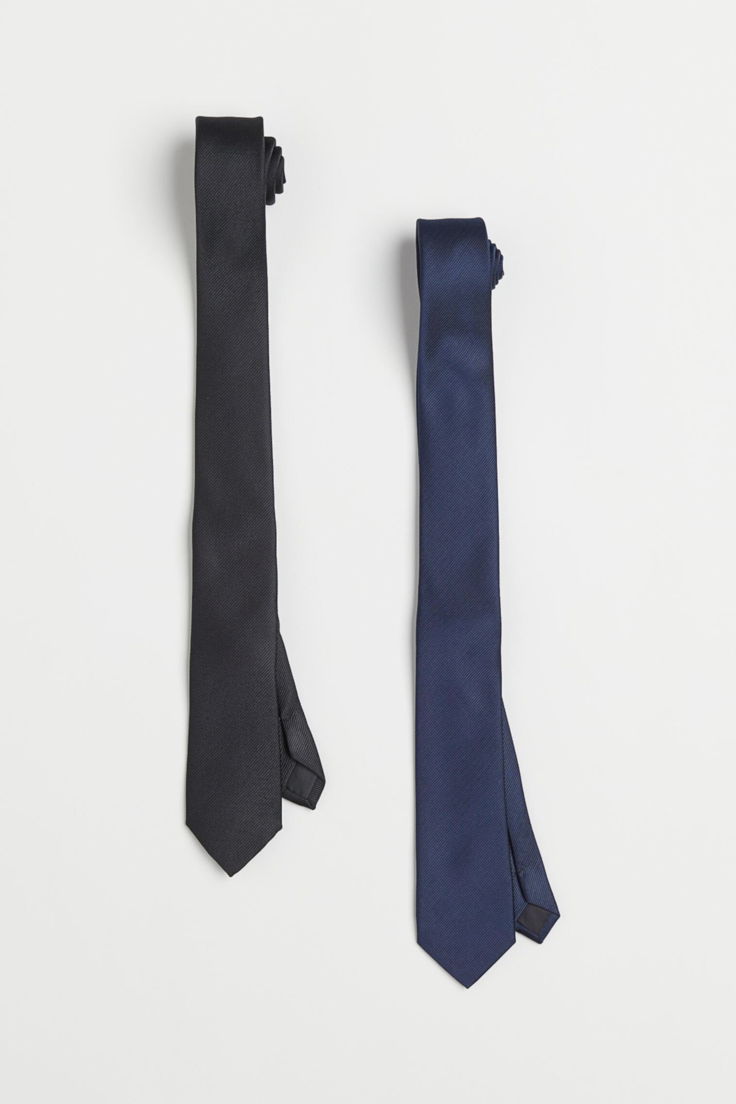 2 пары галстуков H&M