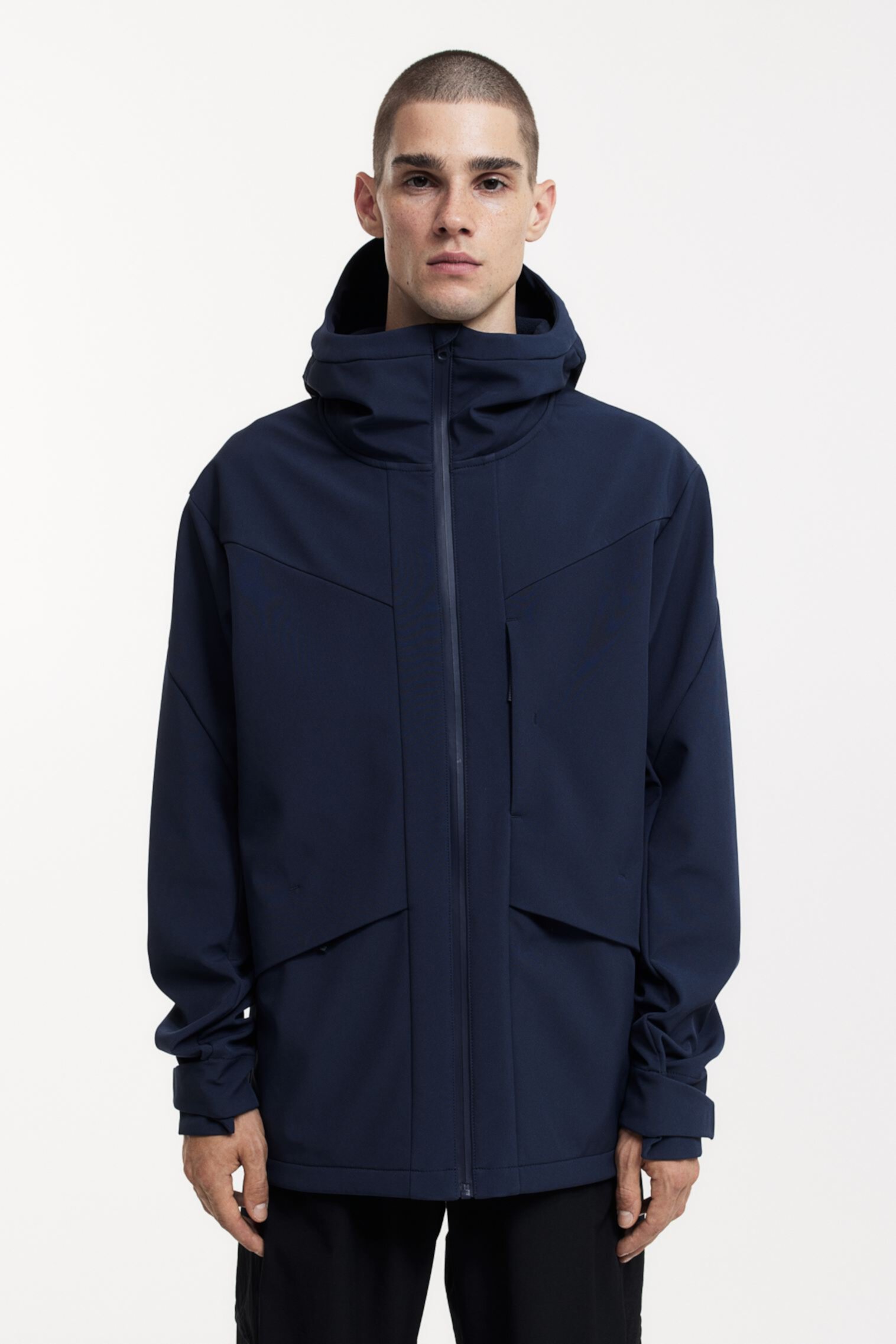 Мужская Куртка из Водоотталкивающего Софтшелла H&M для Дождя H&M