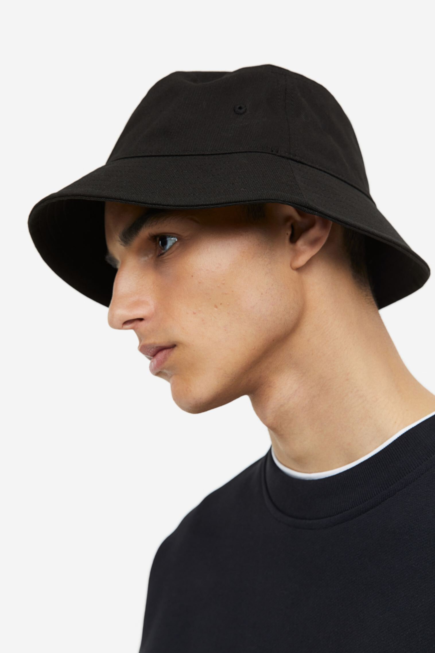 Хлопковая шляпа-ведро H&M
