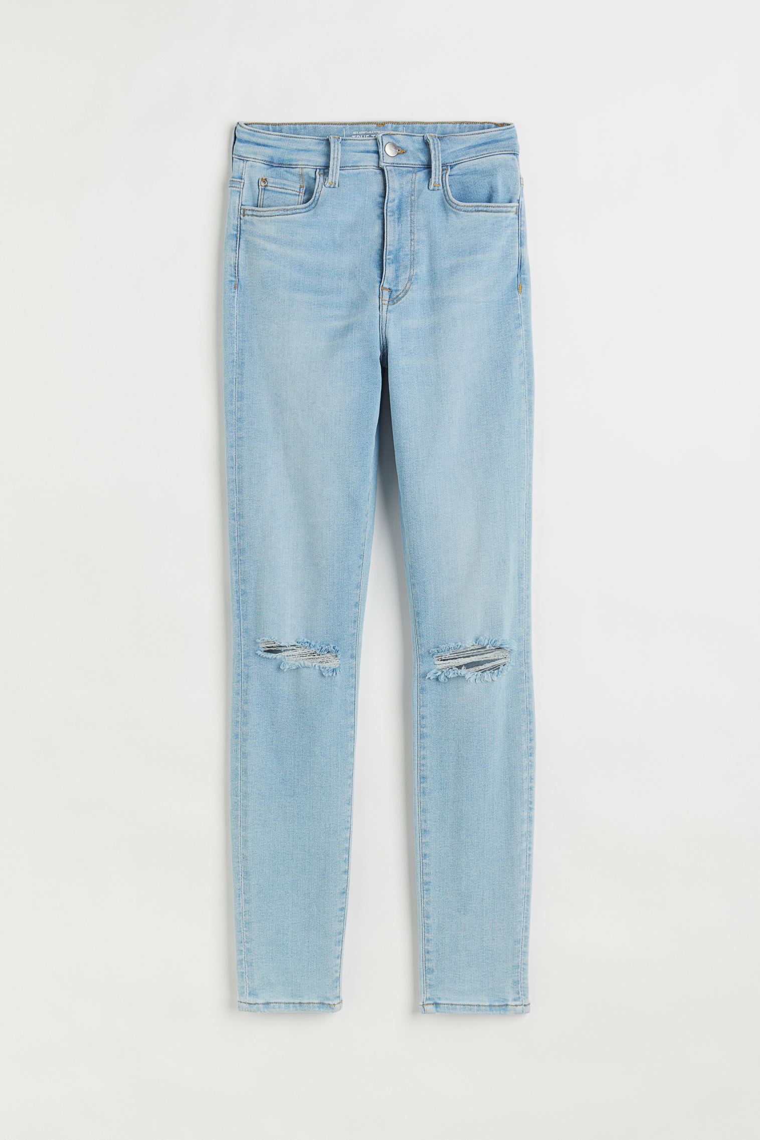 Высокие джинсы скинни True To You H&M