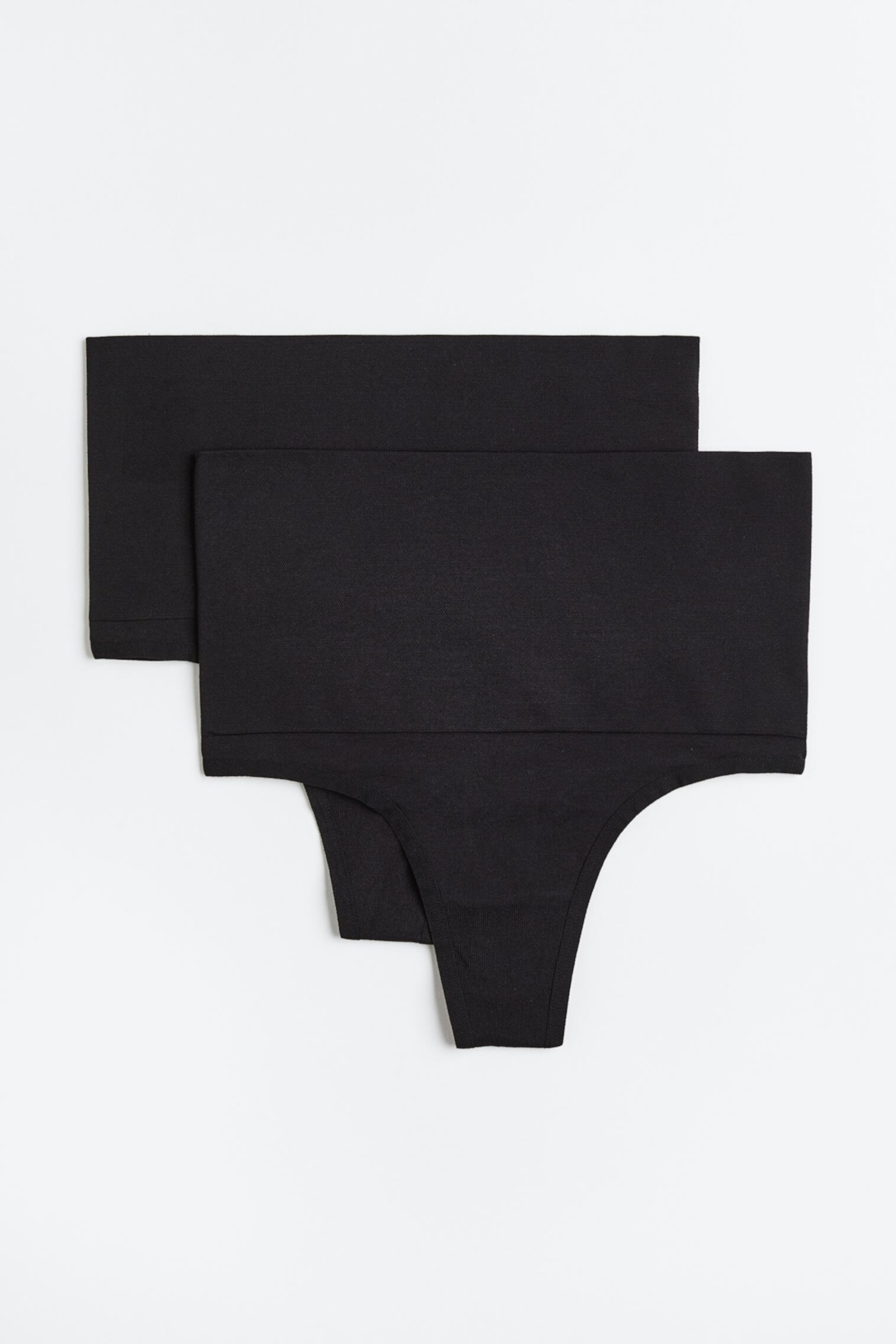 Женское Корректирующее белье H&M 2-pack Medium Shape Thong Briefs H&M