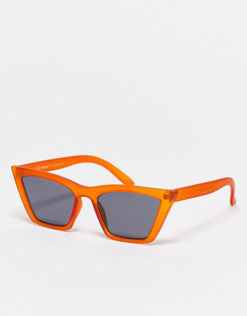 Оранжевые солнцезащитные очки «кошачий глаз» AJ Morgan AJ Morgan