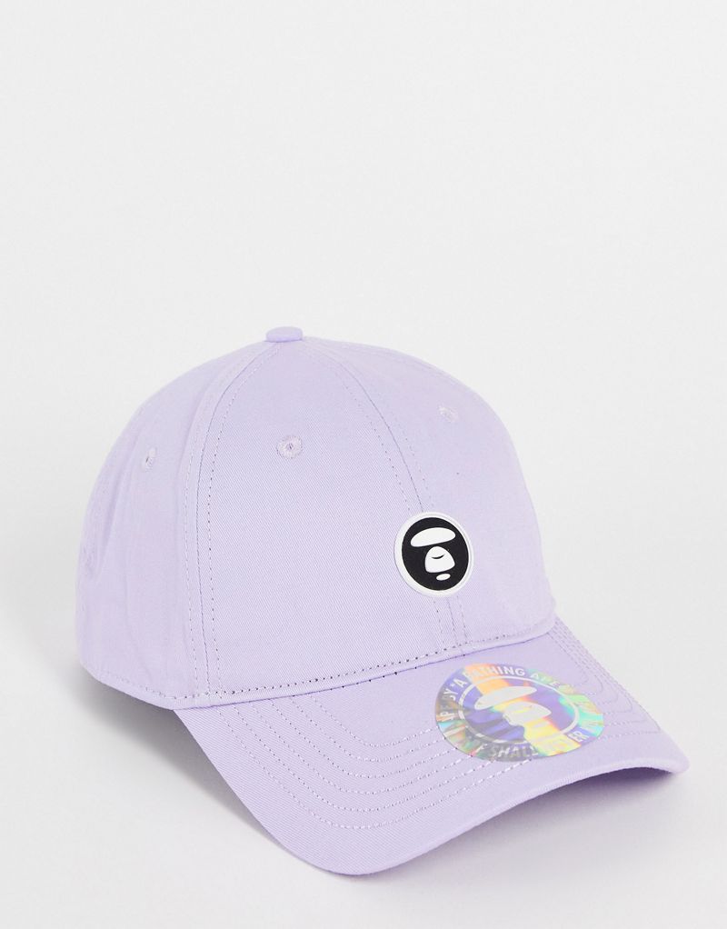 Фиолетовая кепка с логотипом AAPE AAPE BY A BATHING APE®